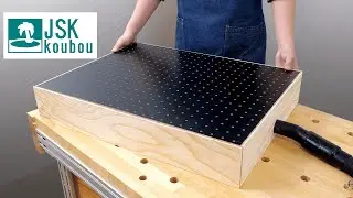 Sanding dust collection table