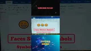 Face sticker symbols in Ms word shortcut keys | computer information library #computer #shortcutkeys