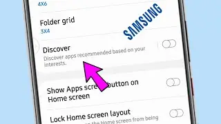 discover | how to use discover setting on samsung