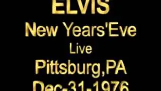 Elvis Presley New Years Eve Pittsburgh PA 31 Dec. 1976