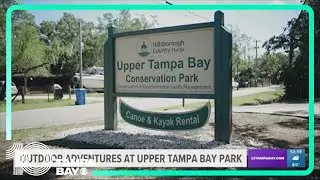 Checking out outdoor adventures at Upper Tampa Bay Conservation Park