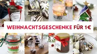 SO EINFACH! 7 DIY-Geschenke selber machen für 1 € basteln - Wichtelgeschenke für Freunde, Familie