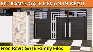 How to Design Gate In Revit | Free Gate Family Files Download