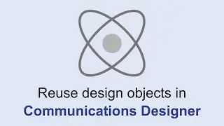 Reuse design objects in Communications Designer | OpenText Exstream