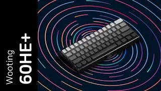 Wooting 60HE+ | Gateron Magnetic Jades | Leobog Gradient Greys Typing Test #asmr #typing #thocky