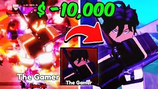 Spending $10,000+ Robux To Get 0.01% SECRET SUNG JIN WOO in Anime Defenders