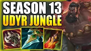 THIS BUILD BREAKS UDYR JUNGLE COMPLETELY IN SEASON 13! Best Build/Runes S+ Guide - League of Legends