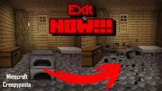 If Your Furnaces Disappear, EXIT YOUR WORLD! Minecraft Creepypasta