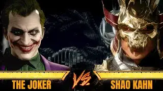 Mortal Kombat 11: The Joker vs Shao Kahn Kronika's Hourglass Arena Very Hard