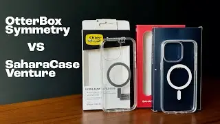 OtterBox Symmetry Review vs SaharaCase: iPhone 15 Pro Max Drop & Scratch Test Comparison