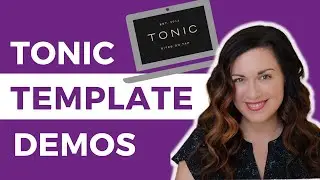 Website template DEMOS | @tonicsiteshop Review