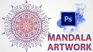 How to Create Mandala Artwork Design in Photoshop CC