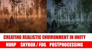 Realistic unity 3d environment with unity 2020.3 or later versions