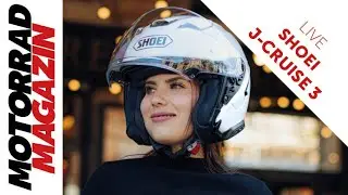 Komfort und Sicherheit auch als offener Helm – Shoei J-Cruise 3