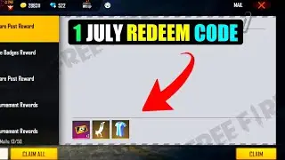 1 July redeem code | free fire today 1 July redeem code | today redeem code 1 july