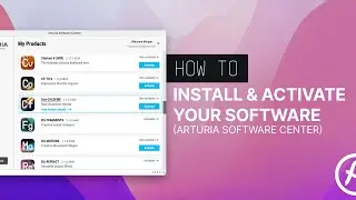 Arturia Software Center (ASC) | How To Install & Activate Your Software