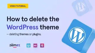 How to delete the WordPress theme