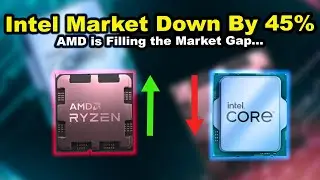 TechQuickie | Intel CPU Market Share Drops Down Drastically In Korean DIY Market...