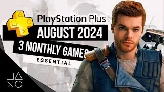 PlayStation Plus Essential August 2024 Monthly Games | PS Plus August 2024