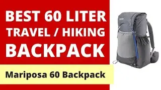 Best Travel Hiking Shopping 60L Backpack Mariposa 60 By Gossamer Gear