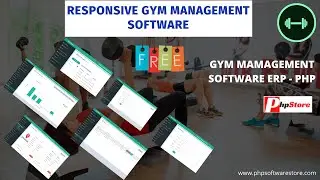 GYM management ERP || FREE GYM management ERP || PHP Software Source code || PHP store