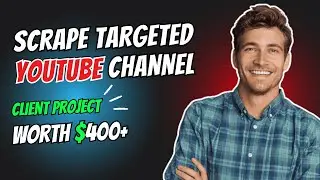 How To Scrape Youtube Channel (Paid Now) | Collect Youtube mail lead list |  Data Scraping