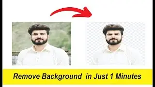 How to Remove Background in 1 minutes (For Beginners)