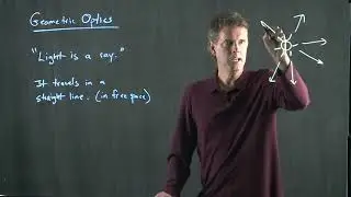 Geometric Optics Intro - Light is a Ray | Physics with Professor Matt Anderson | M27-01