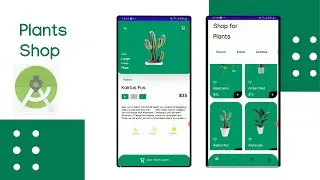 Plant Shop Android Studio UI 2020