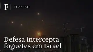 Sistema de defesa intercepta foguetes lançados contra Israel