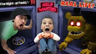 FIVE NIGHTS at FREDDYS: HELP WANTED! Part 1 (FGTEEV Real Life?)