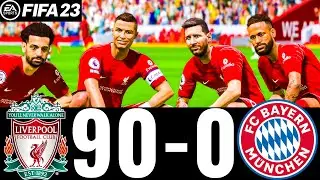 FIFA 23 - MESSI, RONALDO, MBAPPE, NEYMAR, ALL STARS - LIVERPOOL FC 90-0 FC BAYERN | UCL FINAL