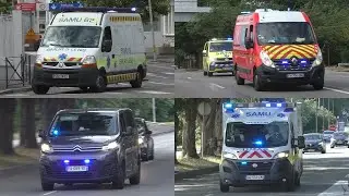 Ambulances (VSAV et ASSU), Police, SAMU et Gendarmerie en urgence à Lille, Lens et Courtrai