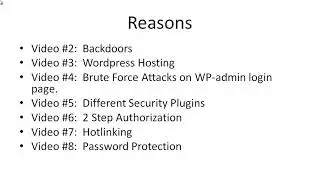 WordPress Website Security Introduction