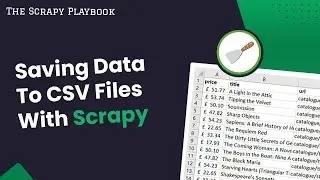Saving Data To CSV Files With Scrapy Feed Exporters