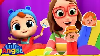 Finger Family Showtime | Little Angel Kids Songs & Nursery Rhymes