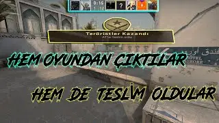 EFSANE CSGO REKABETÇİ MAÇI ( ADAMLAR OYUNDAN ÇIKTI) new 2021