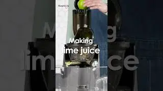 How to make lime juice - Kuvings Whole Slow Juicer EVO820