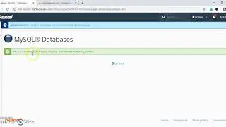 create database manual in cpanel | create database in cpanel | phpmyadmin create database hindi