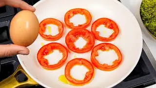 If you have 2 eggs make this super easy snack. Easy breakfast lunch or dinner snack recipe