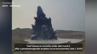 Taal Volcano Remains Active at Alert Level 3 | OpinYon