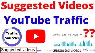 What is Suggested Videos YouTube Traffic Sources | How To Get More Views On Suggested Videos Traffic