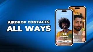 Airdrop Contacts to iPhone and Android (All the Ways So Far)