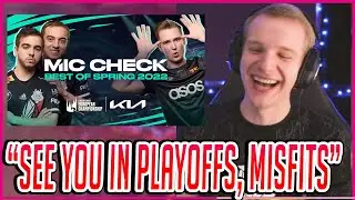 Jankos Reacts To Mic Check: Best of Spring 2022 | G2 Jankos Clips