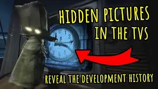 Hidden Pictures in the TVs | Little Nightmares II