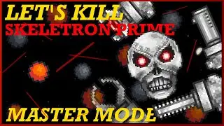 How to EASILY Beat MASTER MODE Skeletron Prime in Terraria 1.4!!