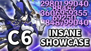 「Clorinde」C6 Insane Showcase | Genshin Impact