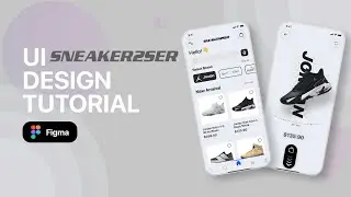 Figma Shoe ( SNEAKER2SER ) Ordering Mobile App Design (Figma Mobile Design 2023) #uiux #ui #ux #nike