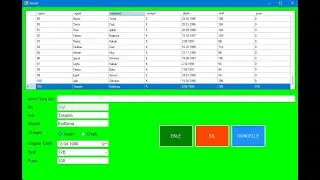 C# MySQL Veritabanı Bağlantı İşlemleri - SELECT INSERT UPDETE DELETE