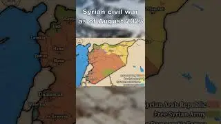 r/MapP*rn | Syrian Civil War as of August 2023